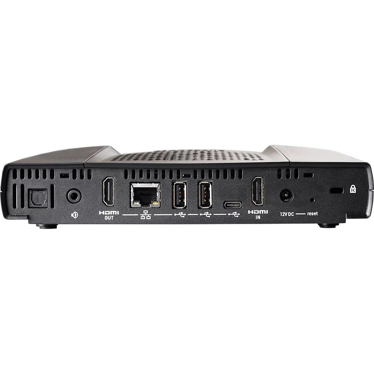 Video-Konferenzsystem Barco ClickShare CX-50, für große Räume, bis 30 m, 3840 x 2160 px, USB/LAN/WLAN/HDMI, 2 ClickShare Buttons