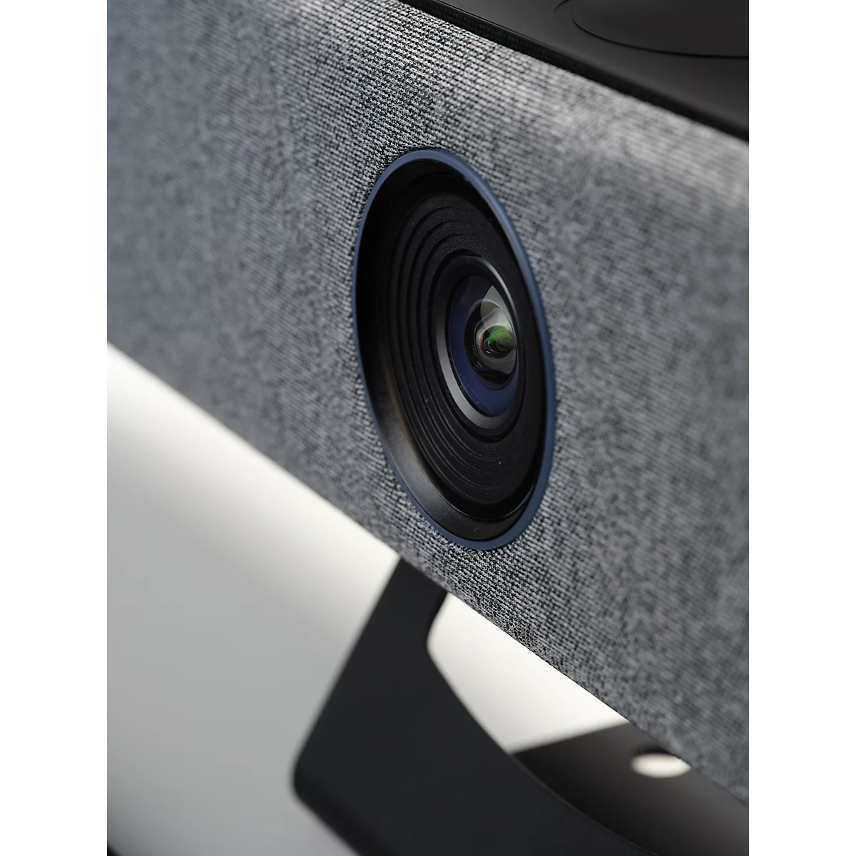 Videobar Barco ClickShare Bar Pro, für mittelgroße Räume, 3840 x 2160 px, 2 x 10 W, USB/LAN/WLAN, mit 2 ClickShare Buttons, schwarz