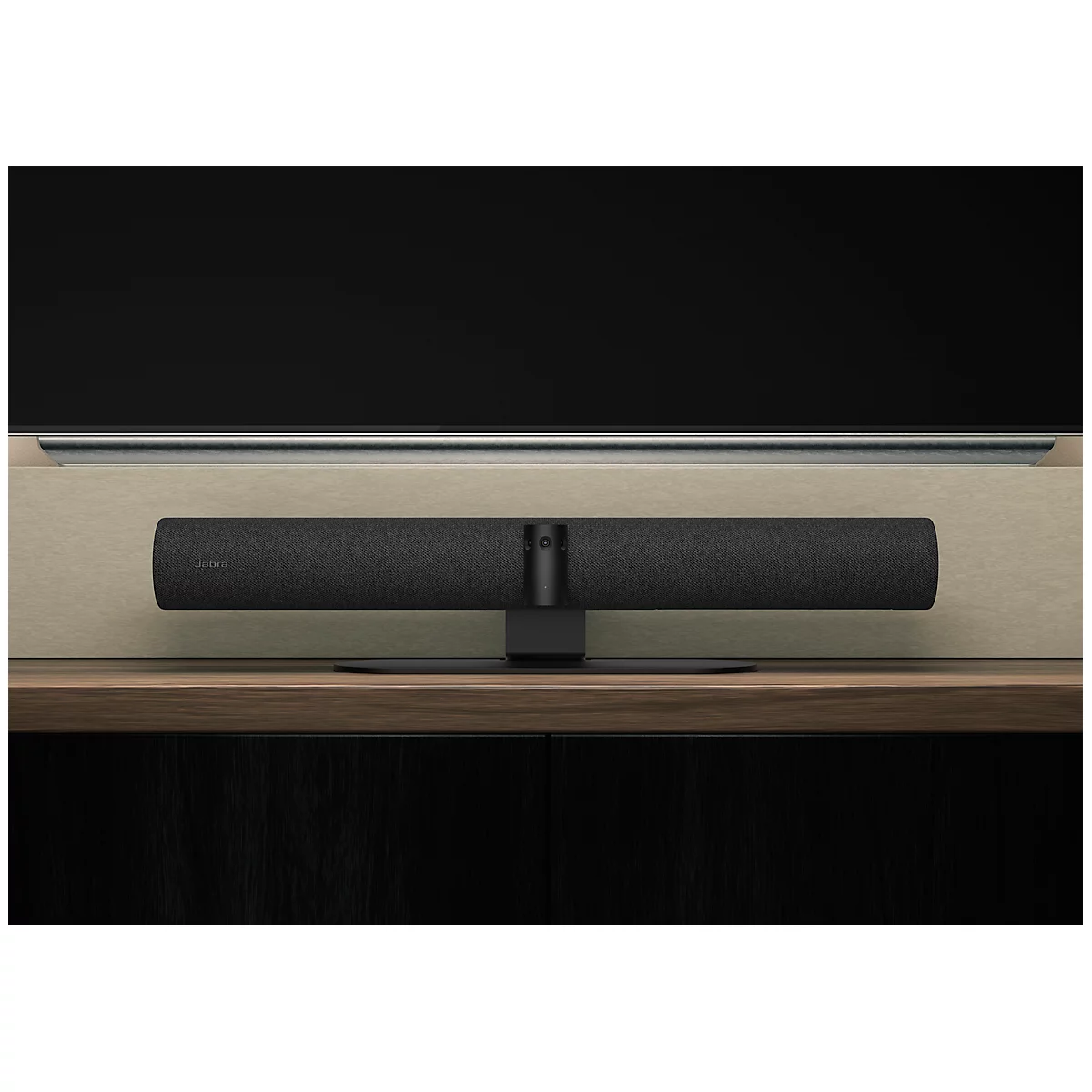 Videoconferentiesysteem Jabra PanaCast 50, 3 panoramacamera's, 3840 x 1080 px, 8 microfoons, 4 luidsprekers, USB/LAN, gecertificeerd voor Microsoft Teams®.