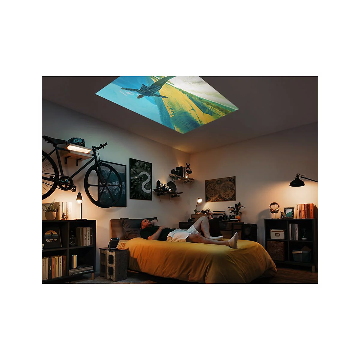 ViewSonic M1S - DLP-Projektor - LED - 360 Lumen pro LED - WVGA (854 x 480)
