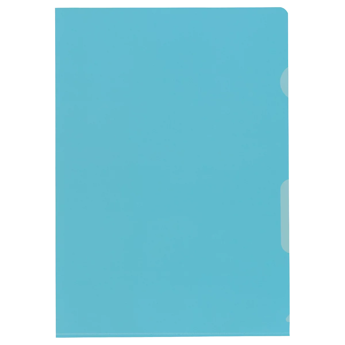 Light blue rectangular document, likely a folder or file. A light strip on the side.