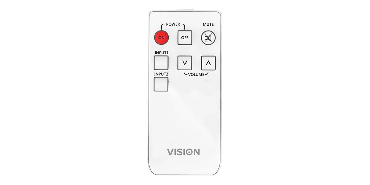 Vision TC3-AMP - Verstärker - 50 Watt (Gesamt) - weiß