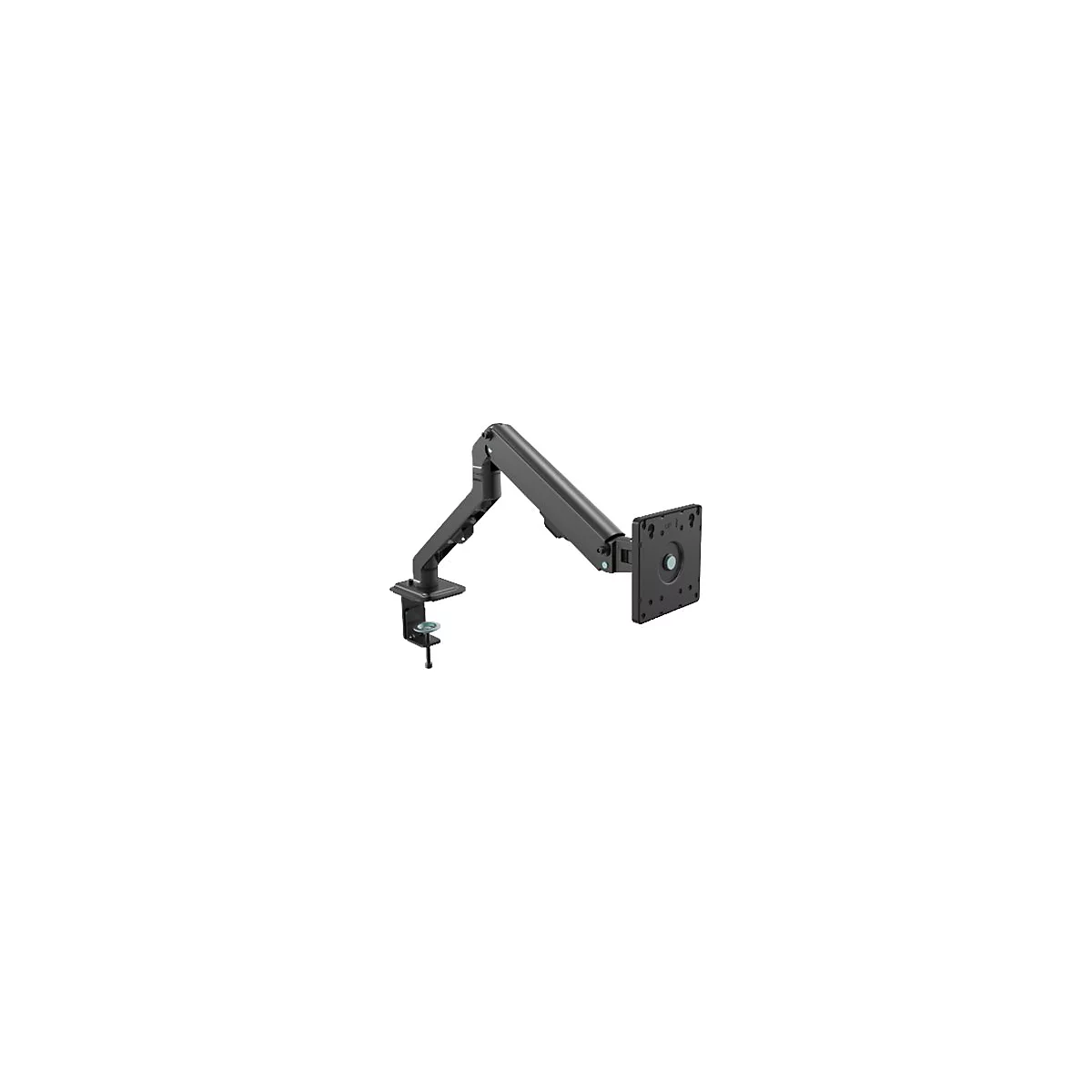 Vision VFM-DA/4 - Befestigungskit (VESA-Hülle, C-Klammer, Gelenkarm, VESA-Adapter) - Doppelgelenk - für LCD-Display / Notebook / Tablet - Aluminium, Stahl - mattschwarz