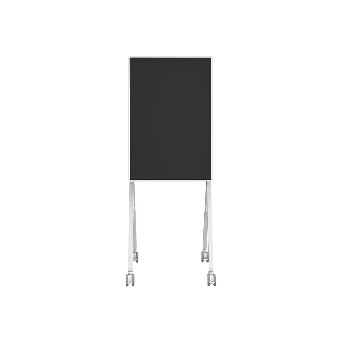 Vision VFM-F10 - Wagen - für Flachbildschirm - Stahl - Off-White - Bildschirmgröße: 127-139.7 cm (50'-55')