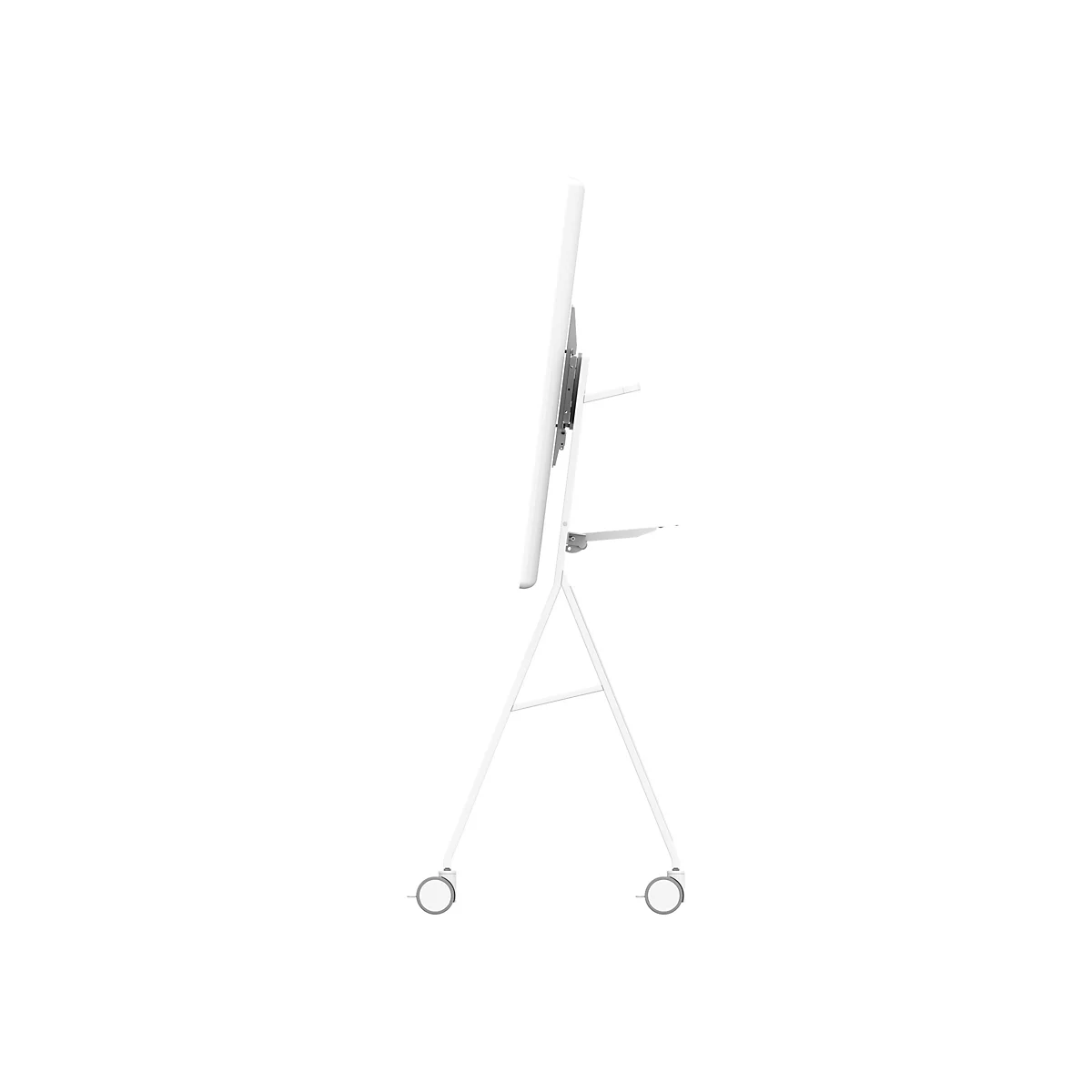 Vision VFM-F10 - Wagen - für Flachbildschirm - Stahl - Off-White - Bildschirmgröße: 127-139.7 cm (50'-55')