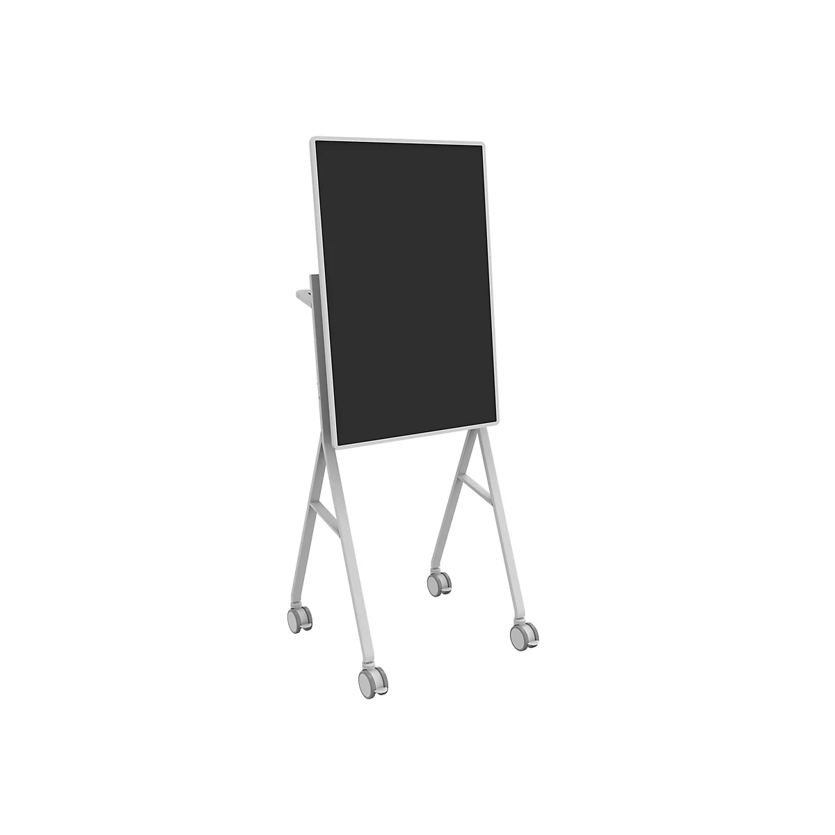 Vision VFM-F10 - Wagen - für Flachbildschirm - Stahl - Off-White - Bildschirmgröße: 127-139.7 cm (50'-55')