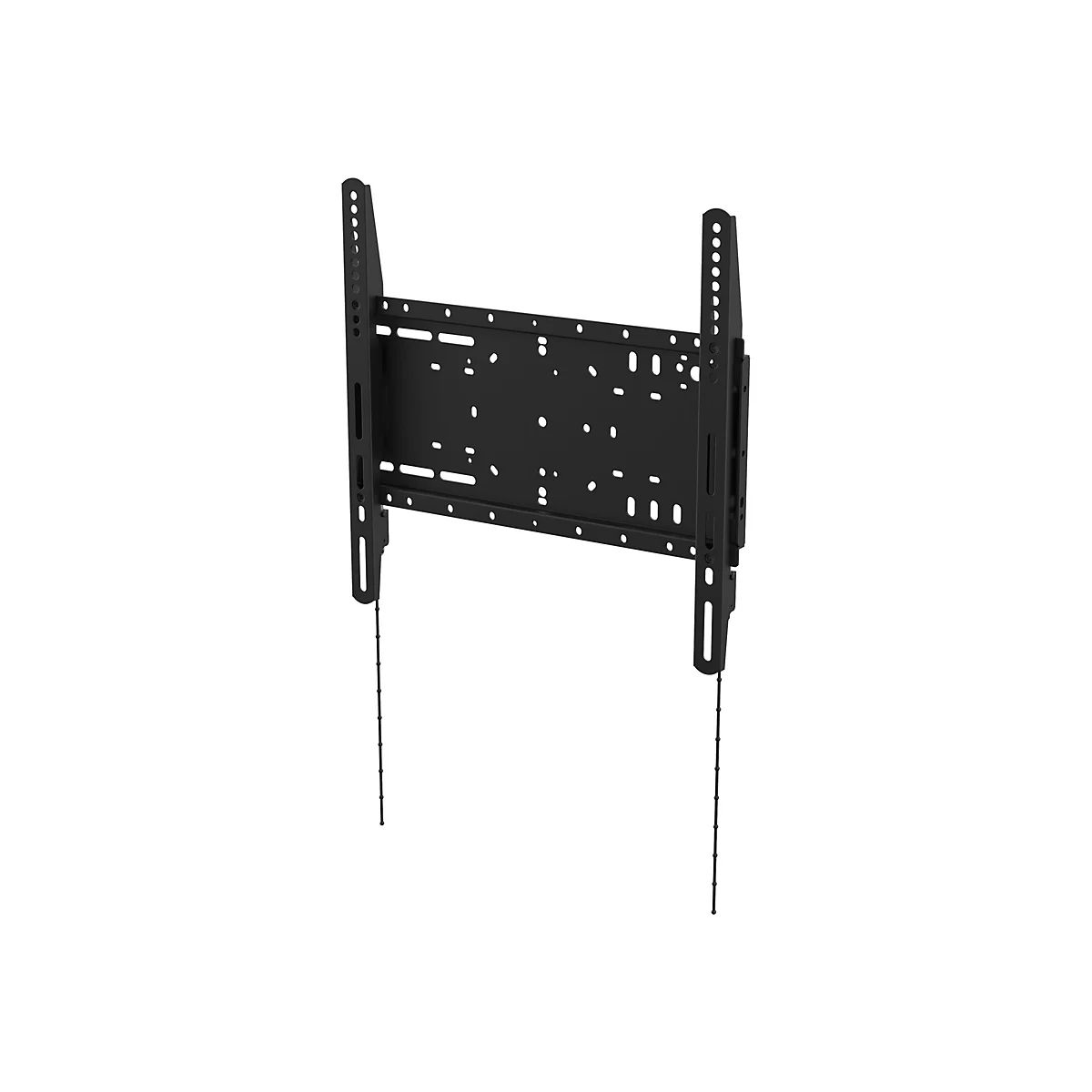Vision VFM-W4X4 - Heavy Duty - Klammer - für Media Player / LCD-Display - kaltgewalzter Stahl - Schwarz