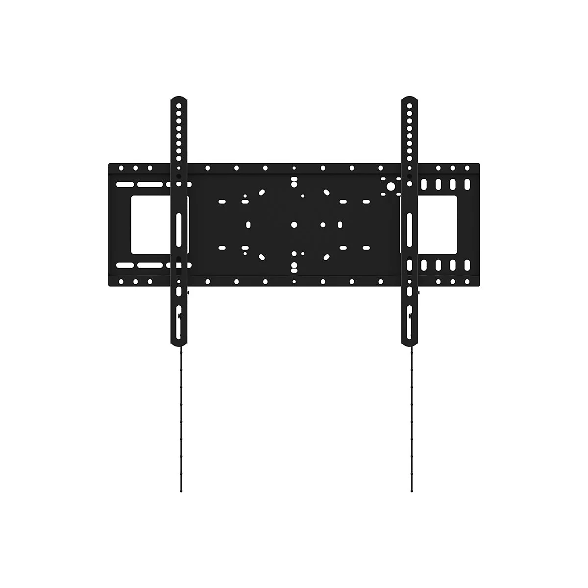 Vision VFM-W6X4 - Klammer - für LCD-Display - kaltgewalzter Stahl - Schwarz - Bildschirmgröße: 94-190.5 cm (37'-75')