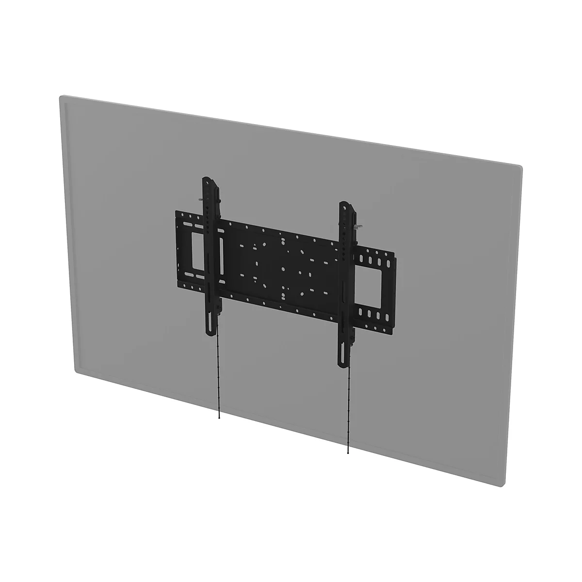 Vision VFM-W6X4T - Klammer - neigen - für Flachbildschirm - kaltgewalzter Stahl - Schwarz