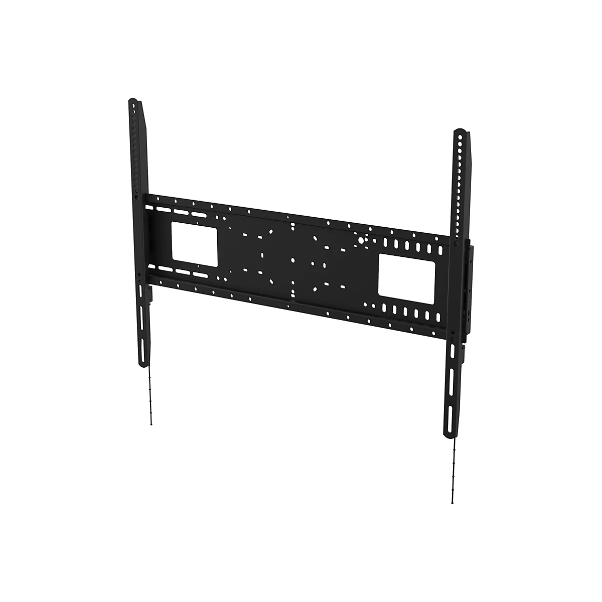 Vision VFM-W8X6 - Heavy Duty - Klammer - für Media Player / LCD-Display - kaltgewalzter Stahl - Schwarz