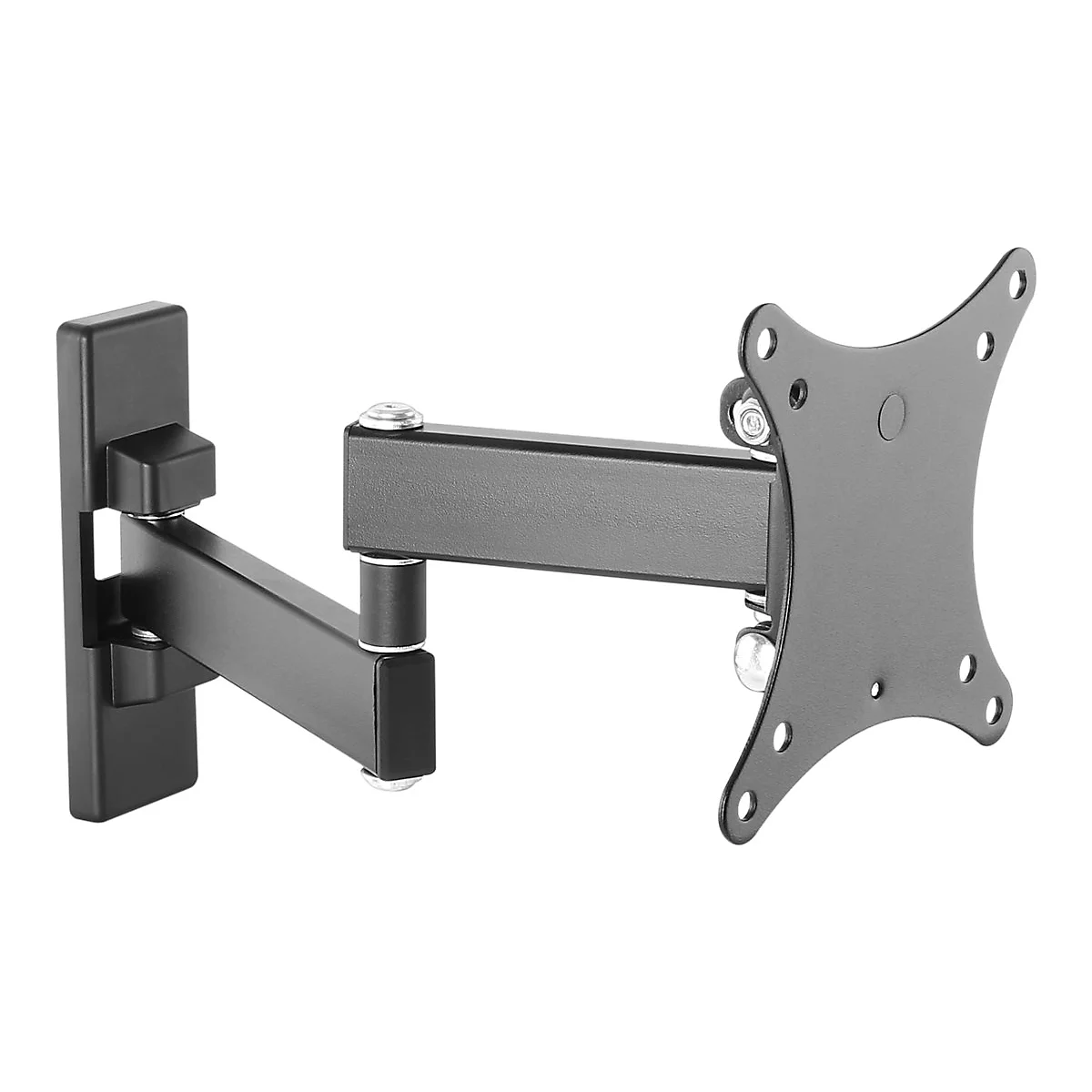Vision VFM-WA1X1B - Befestigungskit (Wandarm) - für Monitor - kaltgewalzter Stahl - Schwarz - Bildschirmgröße: 33-68.6 cm (13'-27')