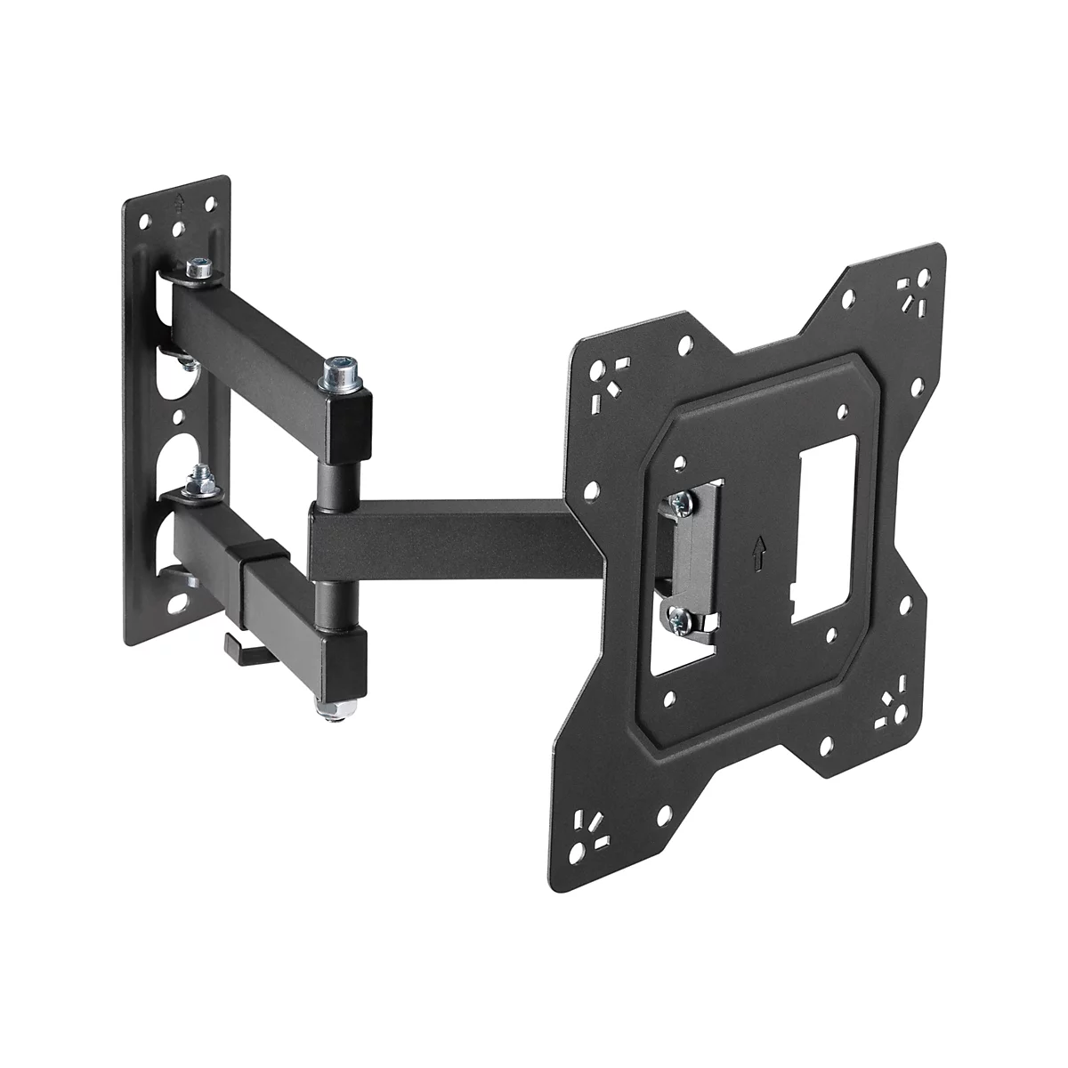 Vision VFM-WA2X2/3 - Befestigungskit (Wandplatte, VESA-Adapter, Gelenkarm) - einstellbarer Arm - für LCD-Display - kaltgewalzter Stahl - Schwarz