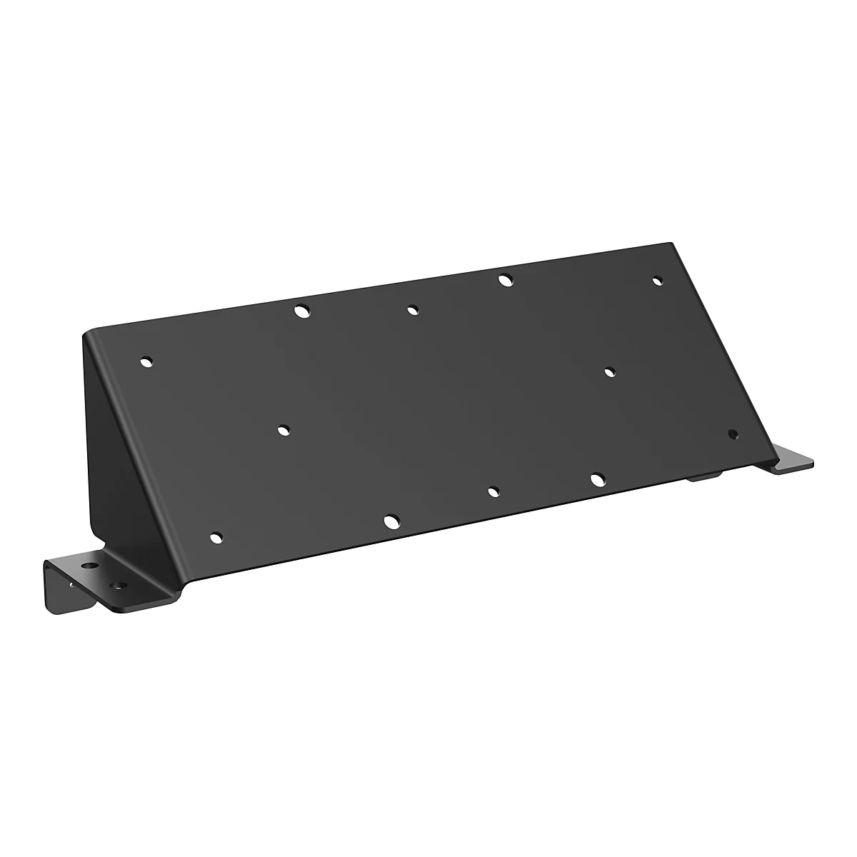 Vision - Wagen - robust - für Flachbildschirm - Stahl - mattschwarz