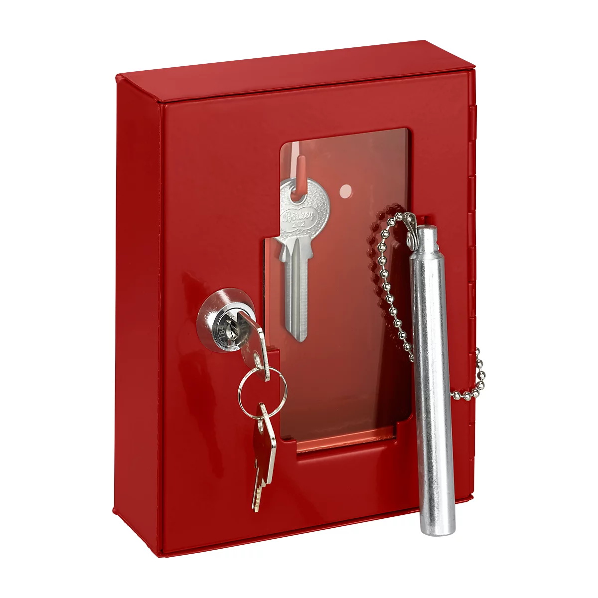 Vitre de rechange, pour boîte à clés de secours (à sceller)