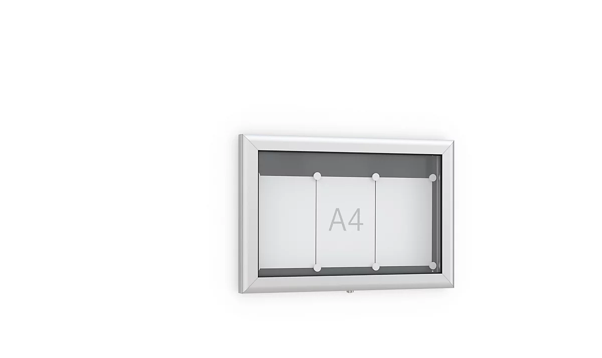Panneau d'affichage verrouillable étanche format A2 (4 x A4) - Pour  intérieur et extérieur : : Fournitures de bureau
