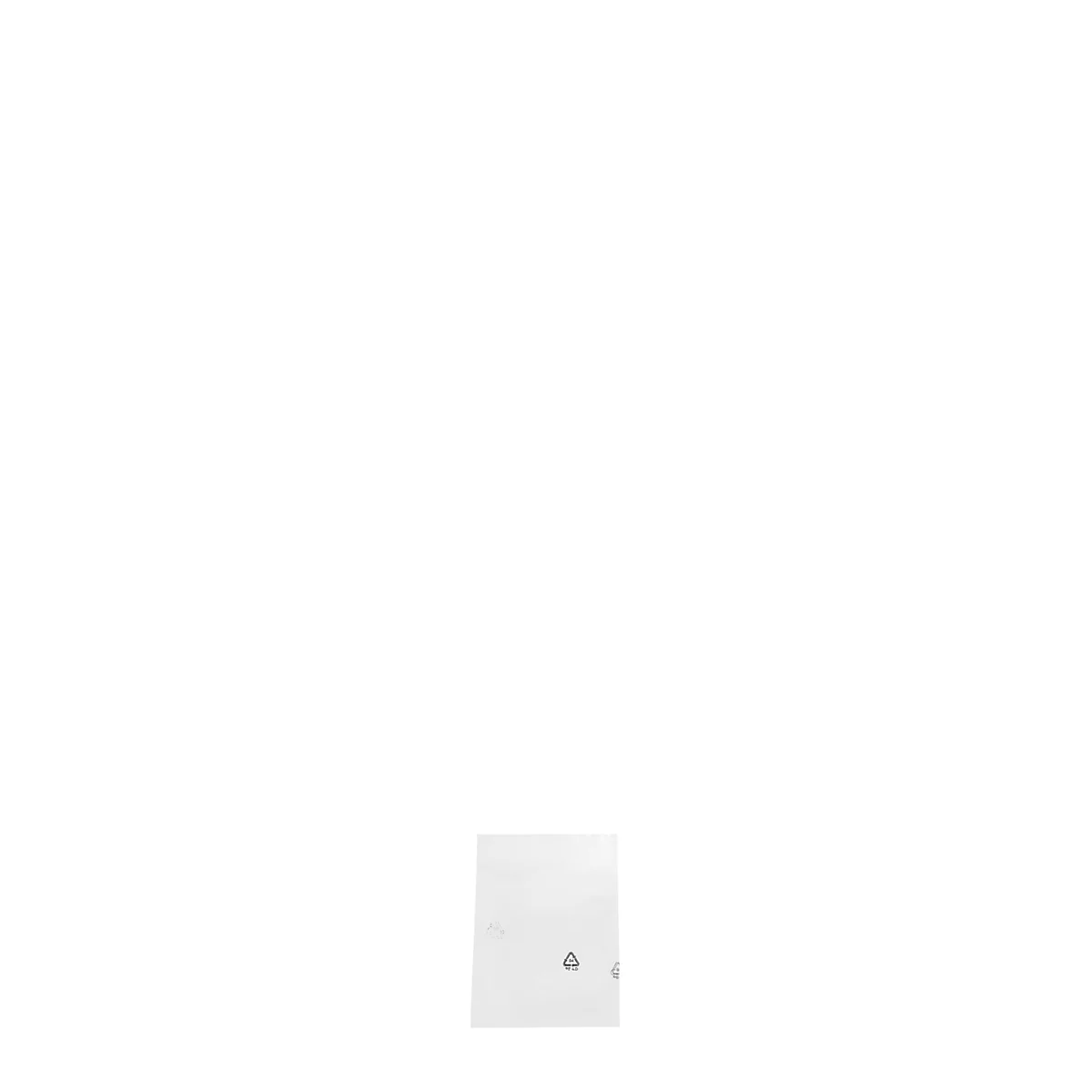 Vlakke zakjes 50µ 150 x 200 mm, 1000 st.