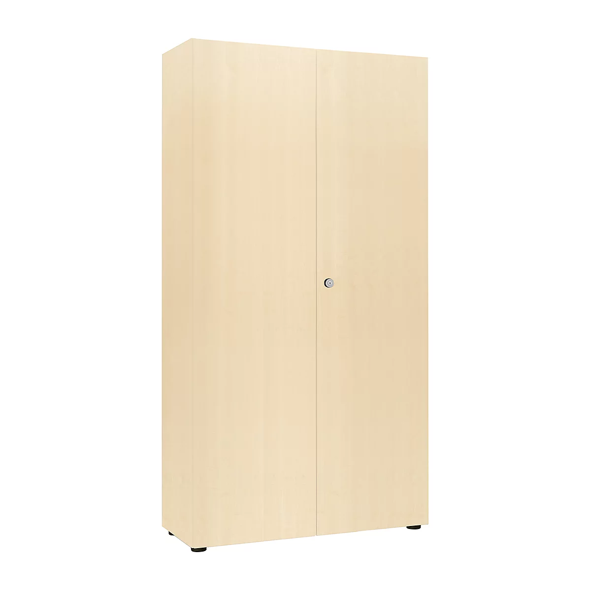Vleugeldeurkast, B 1000 mm, 6 ordnerhoogten, esdoorn
