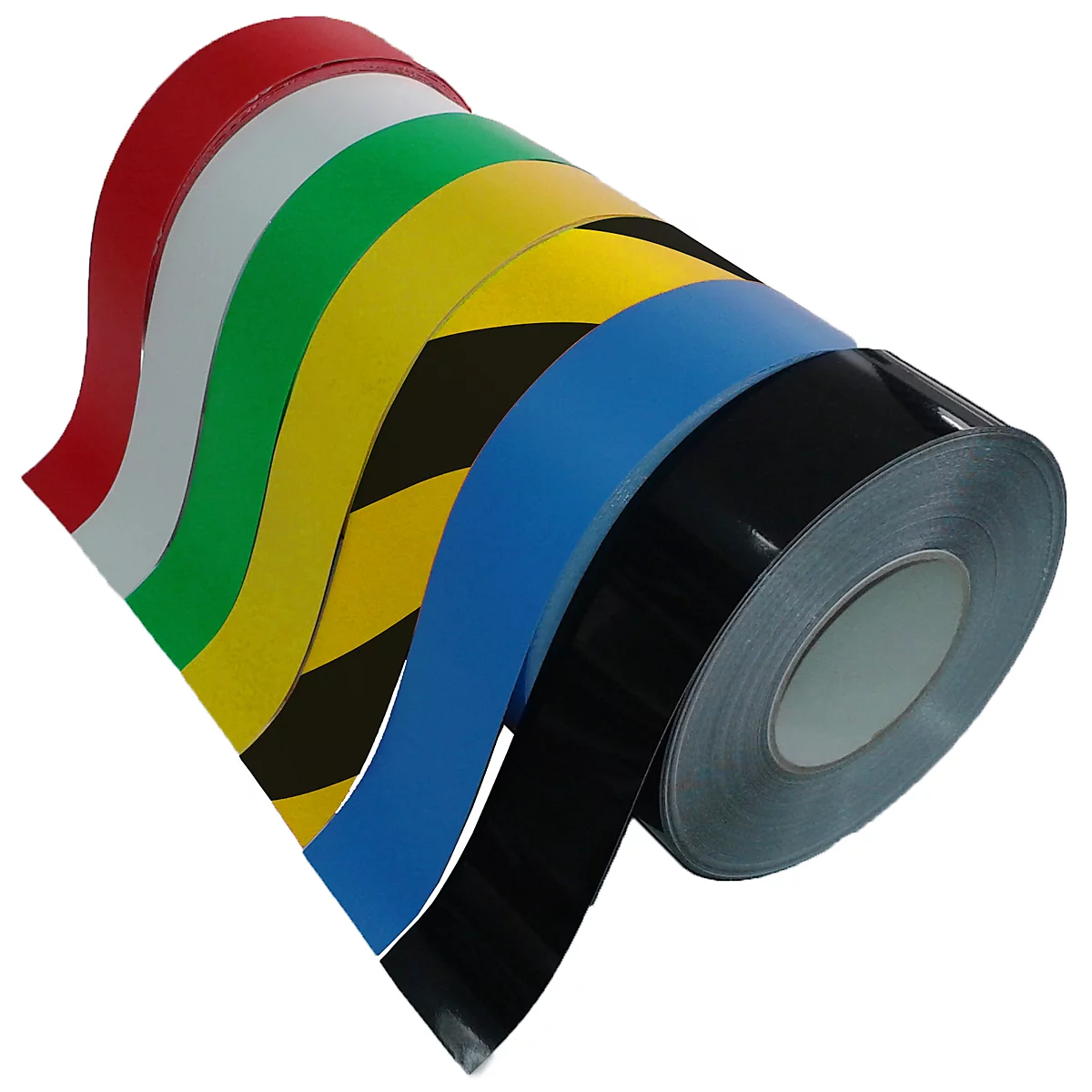 Vloermarkeringsband Safety-Floor Permanent, voor verzegelde oppervlakken, B 100 mm x L 33 m, wit