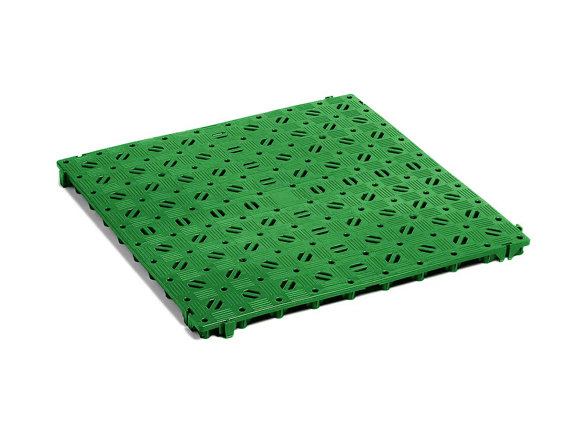 Vloerrooster Clippy Stabil - kunststof - groen