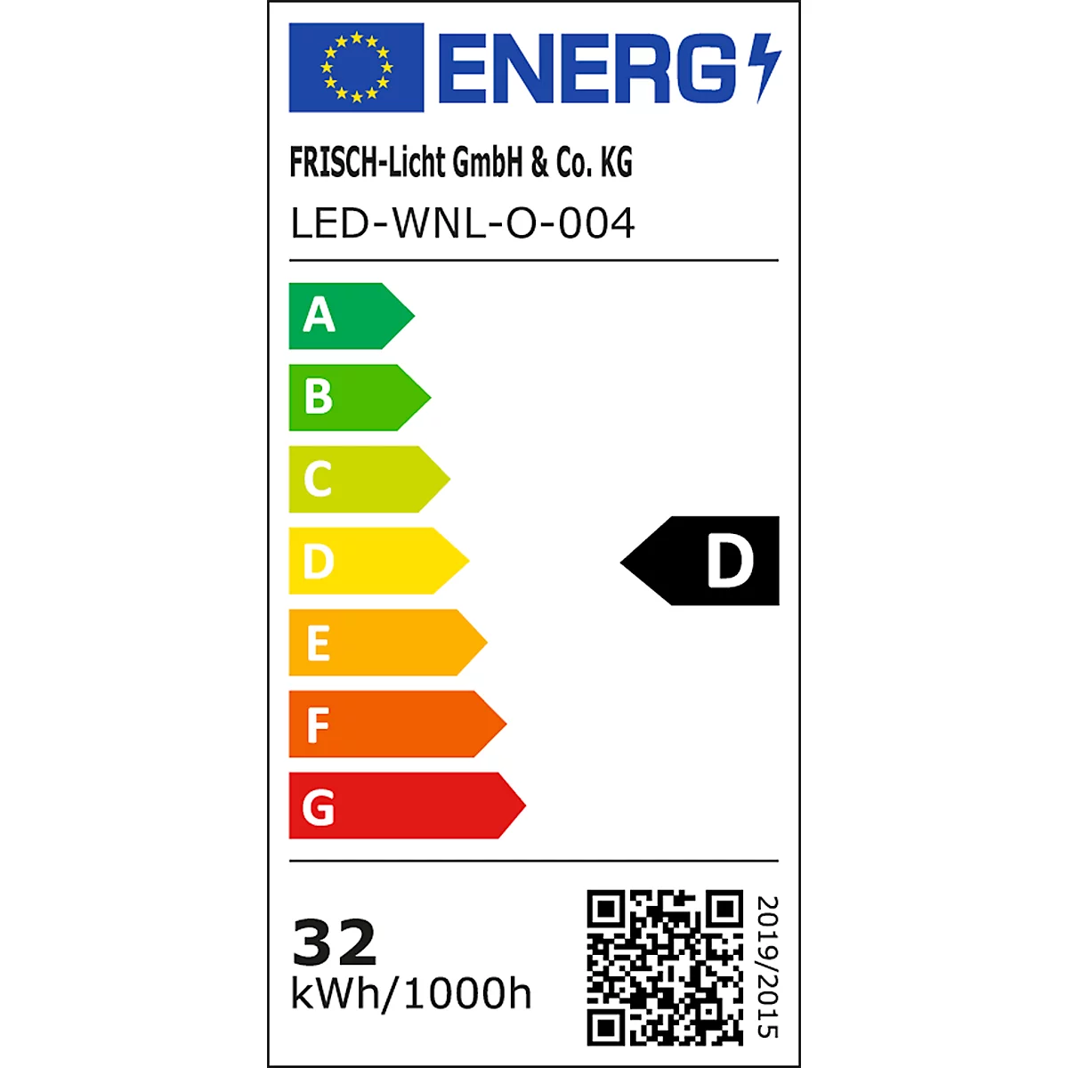 Vochtbestendige ledlamp FRISCH-Licht, lichtkleur neutraal wit, l 1500 mm, 36 W