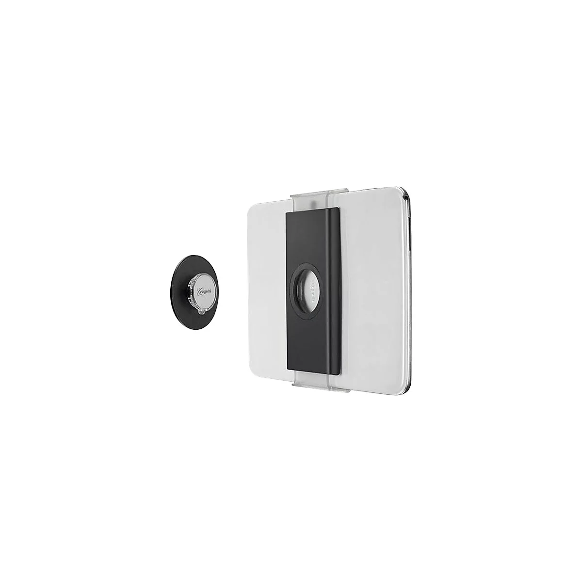 Vogel's RingO TMS 1010 universal tablet wall mount - Befestigungskit (Halter, 2 Wandhalterungssockel) - für Tablett - Aluminium - Schwarz - Bildschirmgröße: 17.8-33 cm (7'-13')