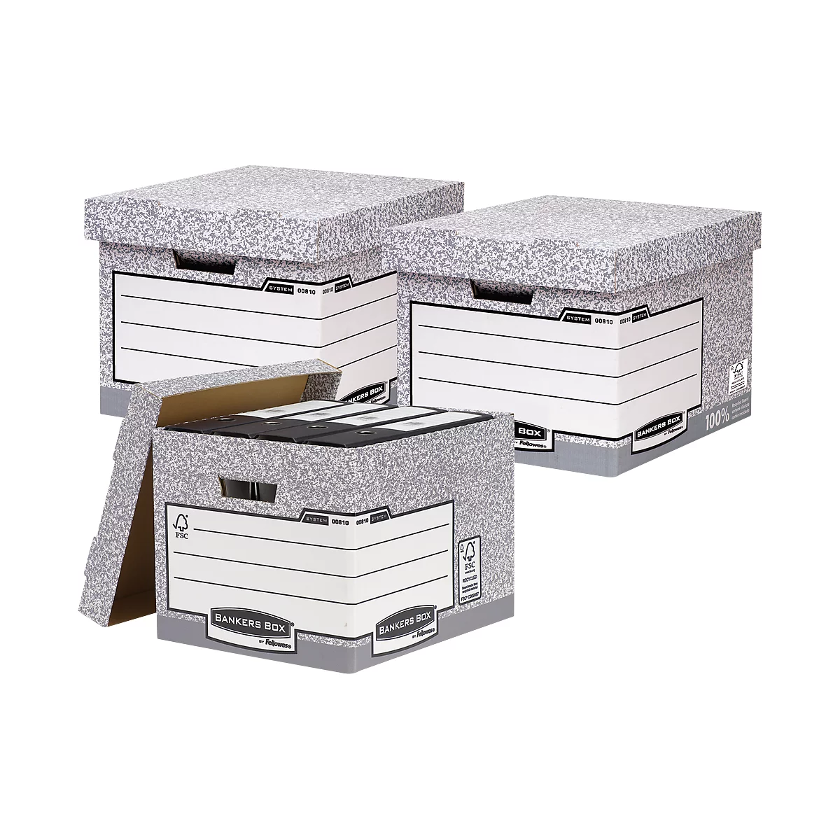 Voordeelset Fellowes archiefdozen Bankers Box®, 20 stuks + 10 stuks gratis