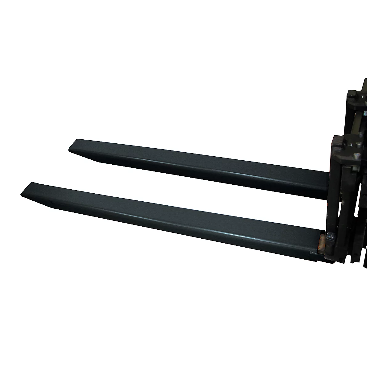 Vorkverlenging, L 1600 x B 120 x 40 mm, zwart