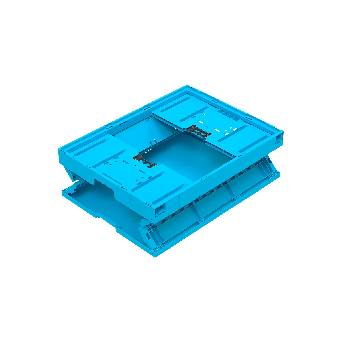 Vouwbak EURO 8622 V1- polypropeen - L 800 x B 600 x H 320 mm - 110 L - 