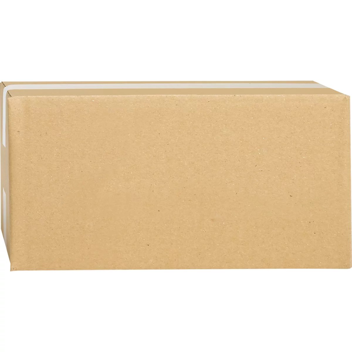 Vouwdozen, 1-wand, fijne fluit, B 200 x D 100 x H 100 mm, bruin, 20 stuks