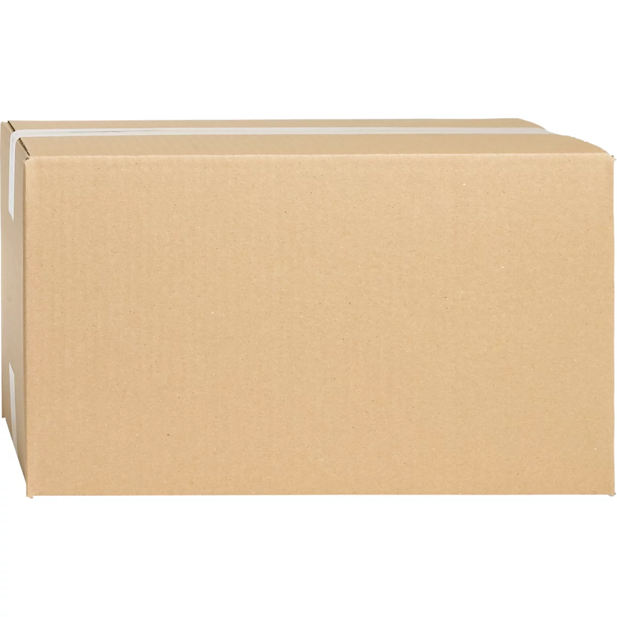 Vouwdozen, 1-wand, fijne fluit, B 350 x D 250 x H 200 mm, bruin, 20 stuks