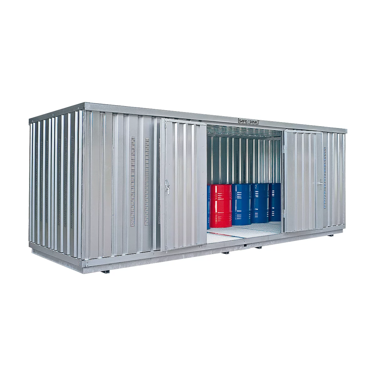 Vrijstaande container SAFE TANK 1900, voor actieve opslag