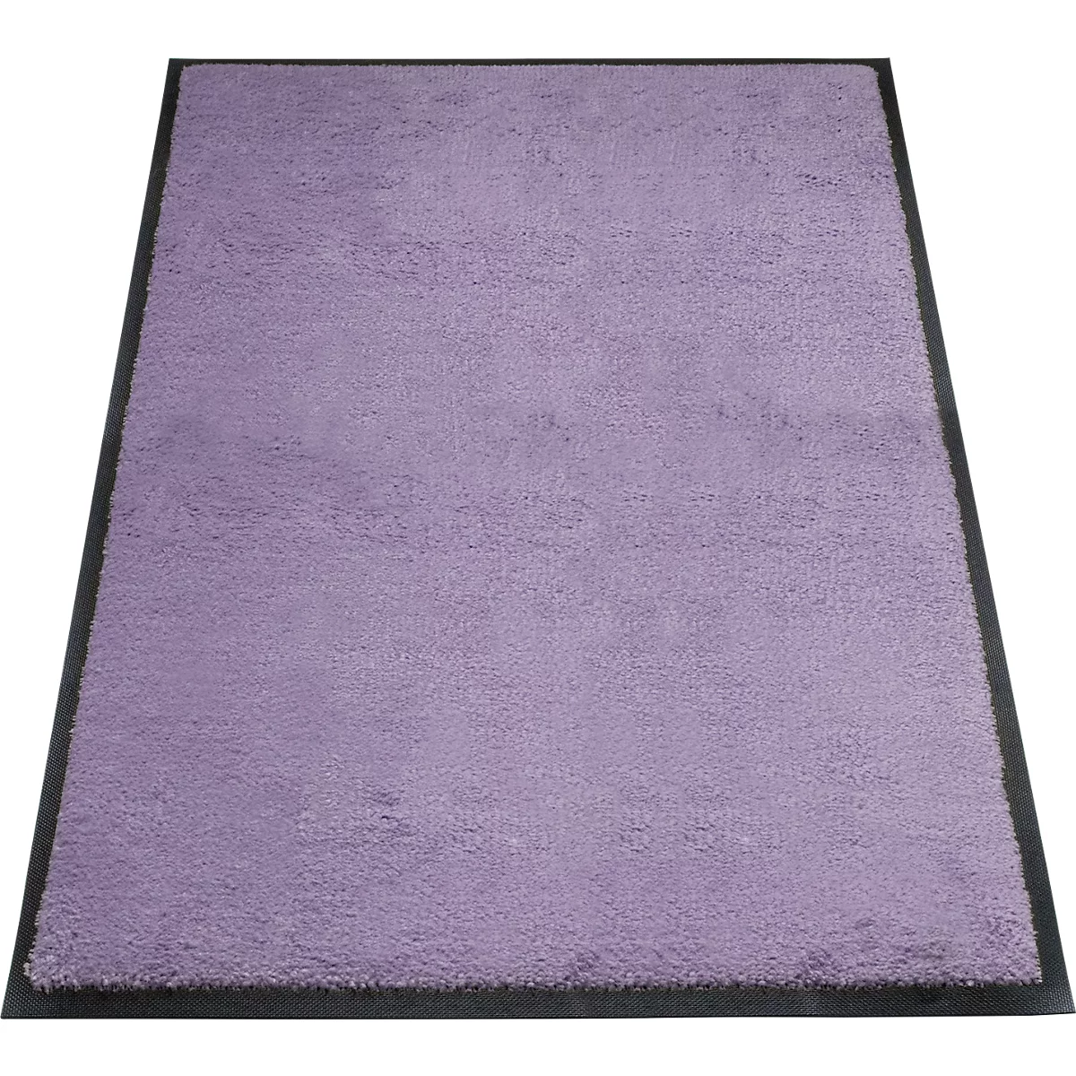 Vuilopvangmat miltex Eazycare Style - high twist nylon en Niltril rubber - antistatisch - UV-bestendig - afwasbaar - 800 x 1200 mm - blauw-paars