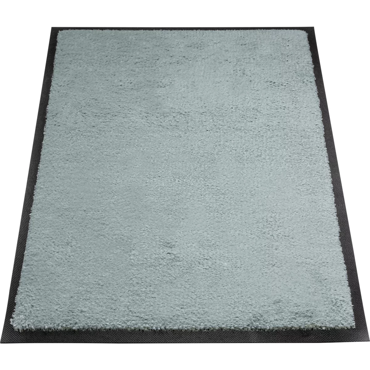 vuilvangmat miltex Eazycare Style, hoekig, antistatisch, UV-bestendig, afwasbaar, high twist nylon &amp; niltril rubber, 600 x 850 mm, azuurblauw