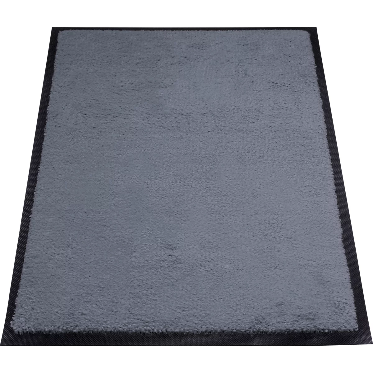 vuilvangmat miltex Eazycare Style, hoekig, antistatisch, UV-bestendig, afwasbaar, high twist nylon &amp; Niltril rubber, 600 x 850 mm, blauw-grijs