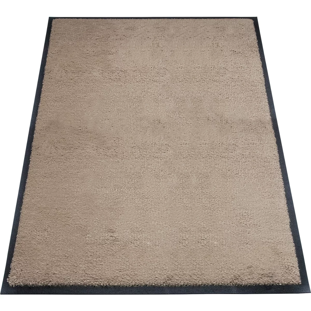 vuilvangmat miltex Eazycare Style, hoekig, antistatisch, UV-bestendig, afwasbaar, high twist nylon &amp; Niltril rubber, 800 x 1200 mm, grijs beige
