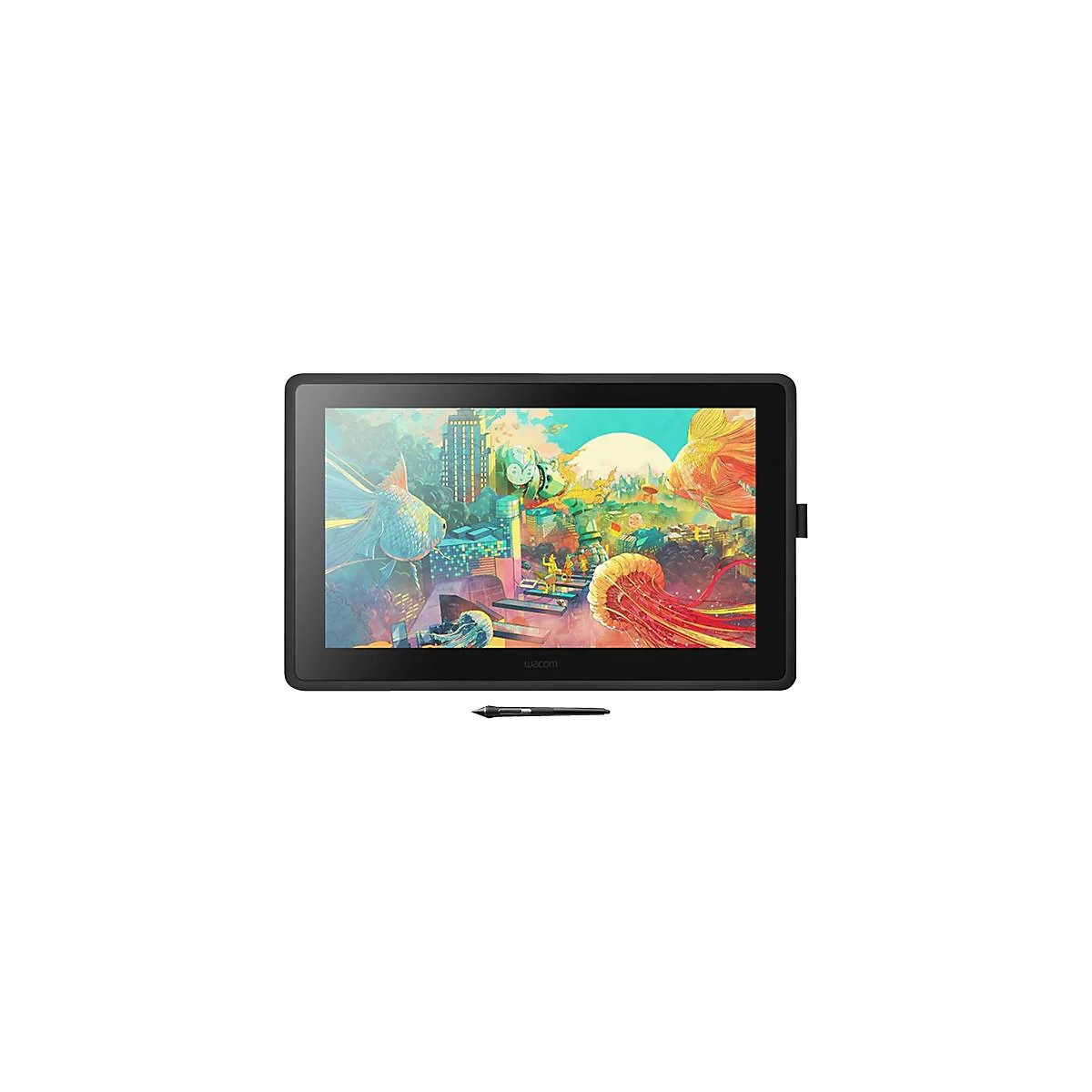 Wacom Cintiq 22 - Digitalisierer mit LCD Anzeige - rechts- und linkshändig - 47.6 x 26.8 cm - elektromagnetisch - kabelgebunden