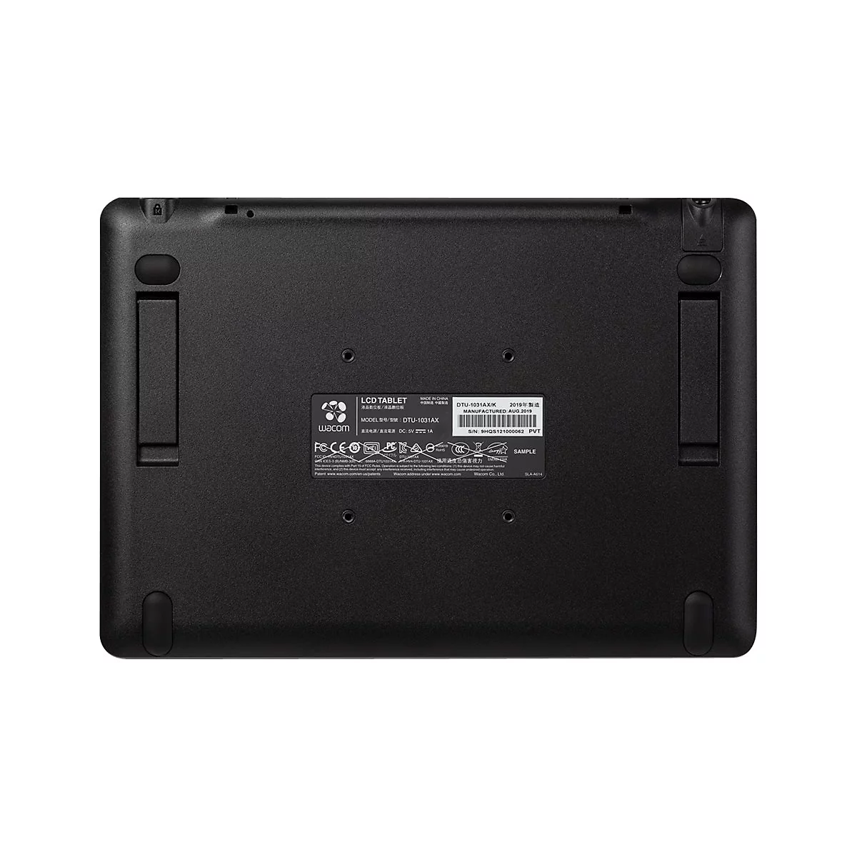 Wacom DTU-1031AX - Digitalisierer mit LCD Anzeige - 22.3 x 12.5 cm - elektromagnetisch - kabelgebunden - USB