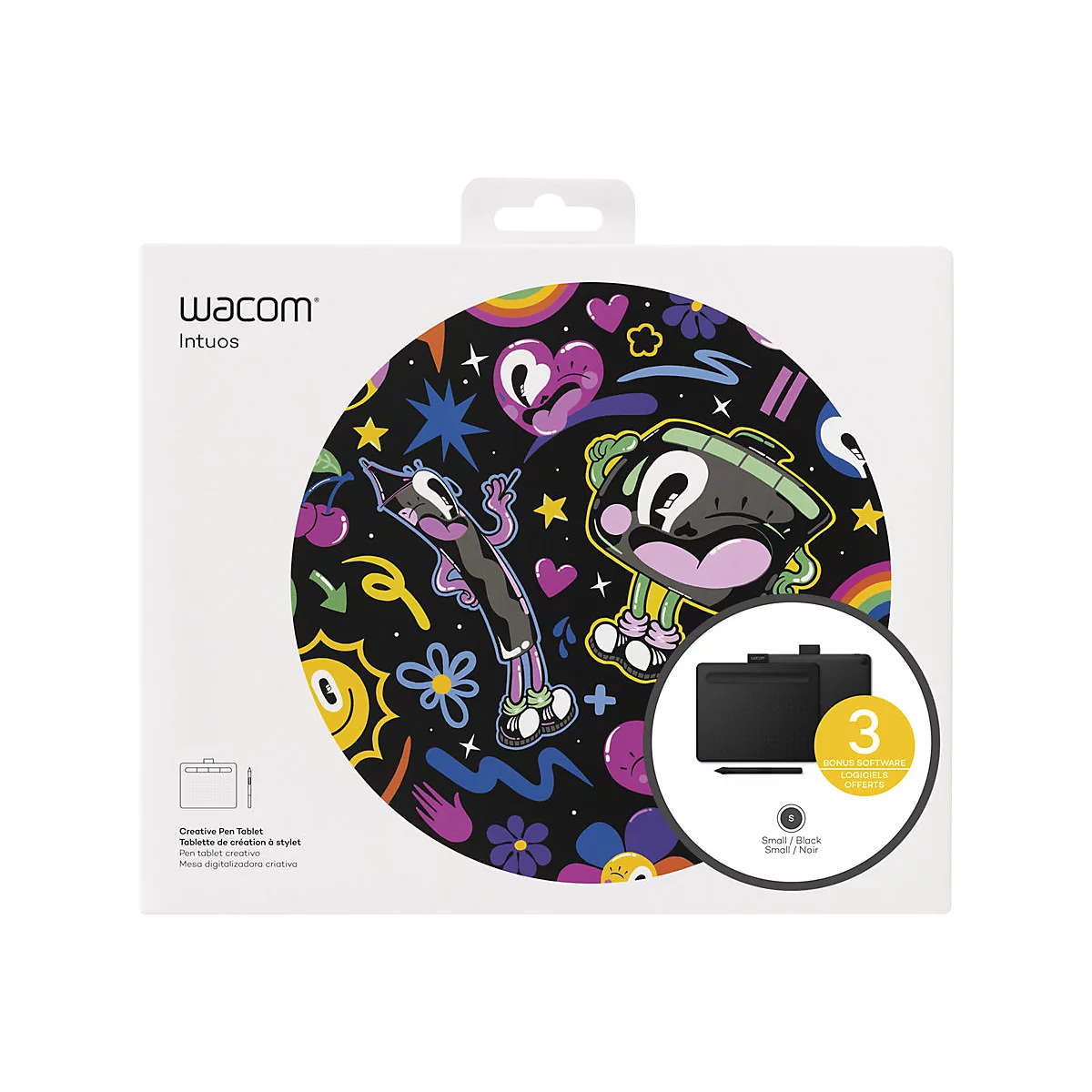 Wacom Intuos Creative Pen Small - Digitalisierer - USB - Schwarz