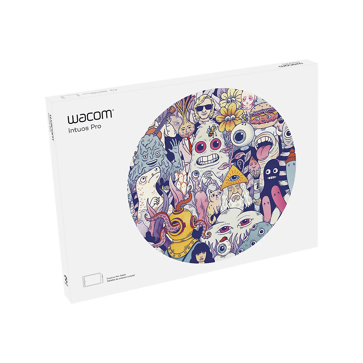 Wacom Intuos Pro Large - Digitalisierer - USB, Bluetooth - Schwarz