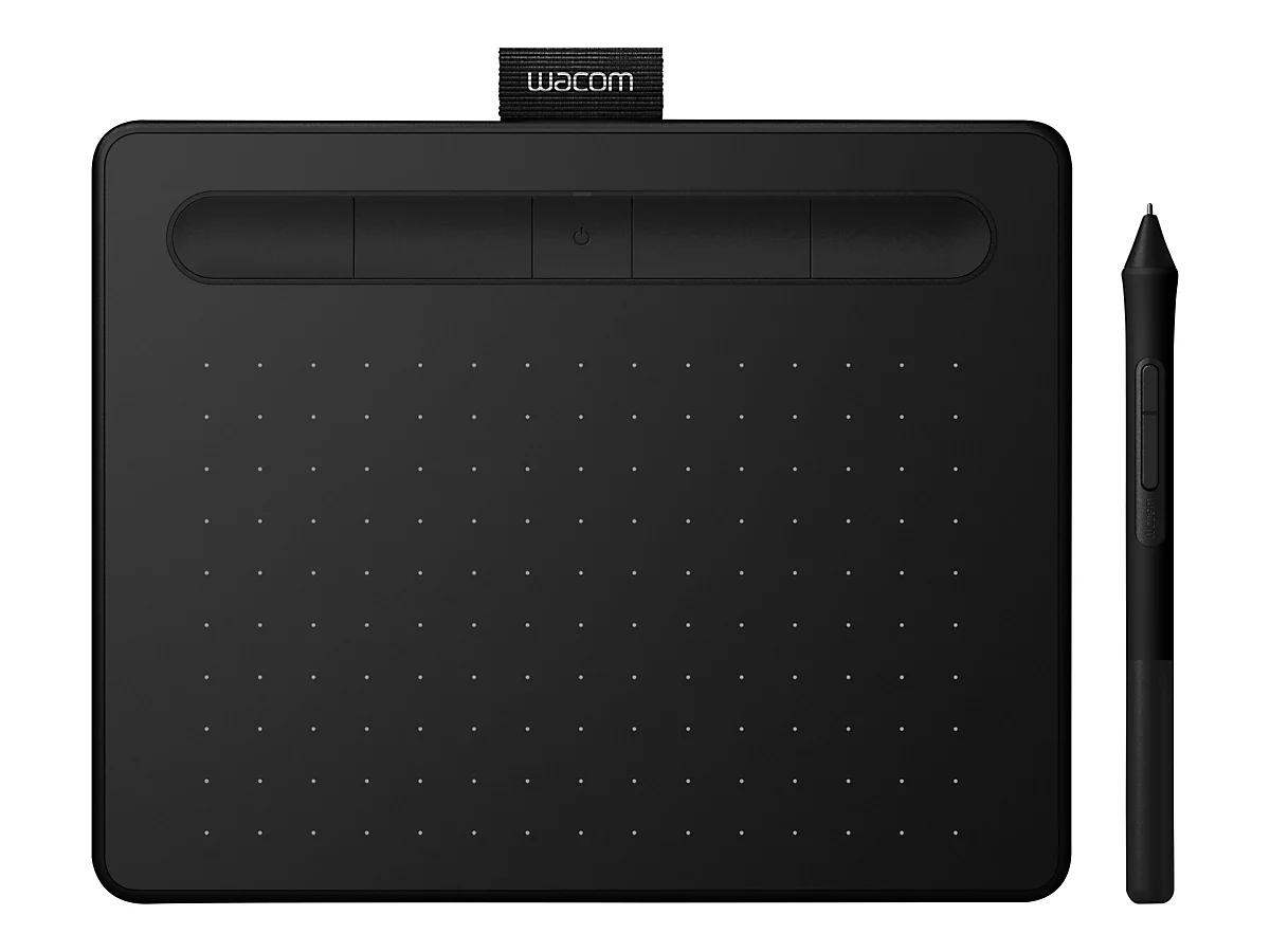 Wacom Intuos S with Bluetooth - Digitalisierer - USB, Bluetooth 4.2 - Schwarz