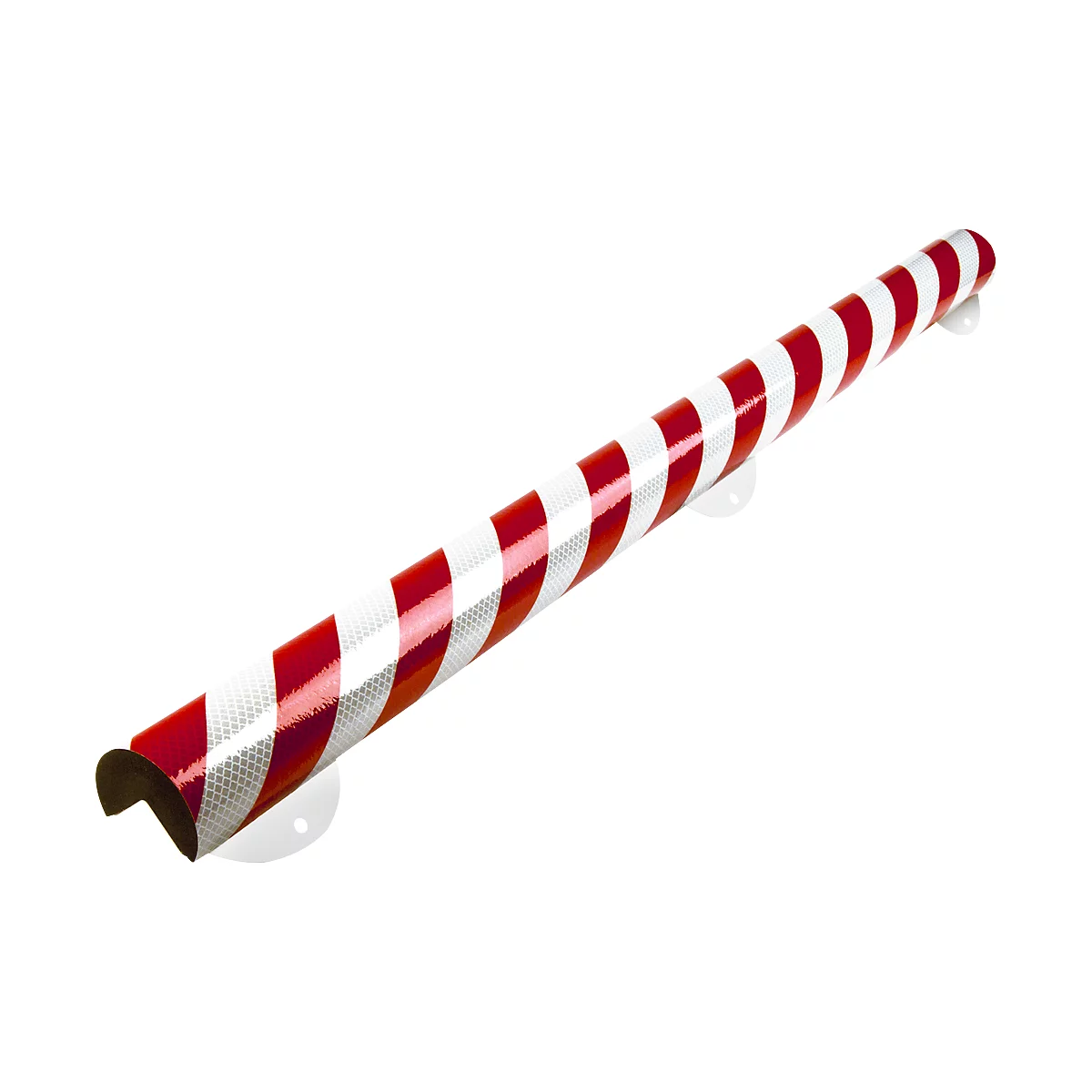 Wall Protection Kit, type A+, 1 m/stuk, wit/rood reflecterend