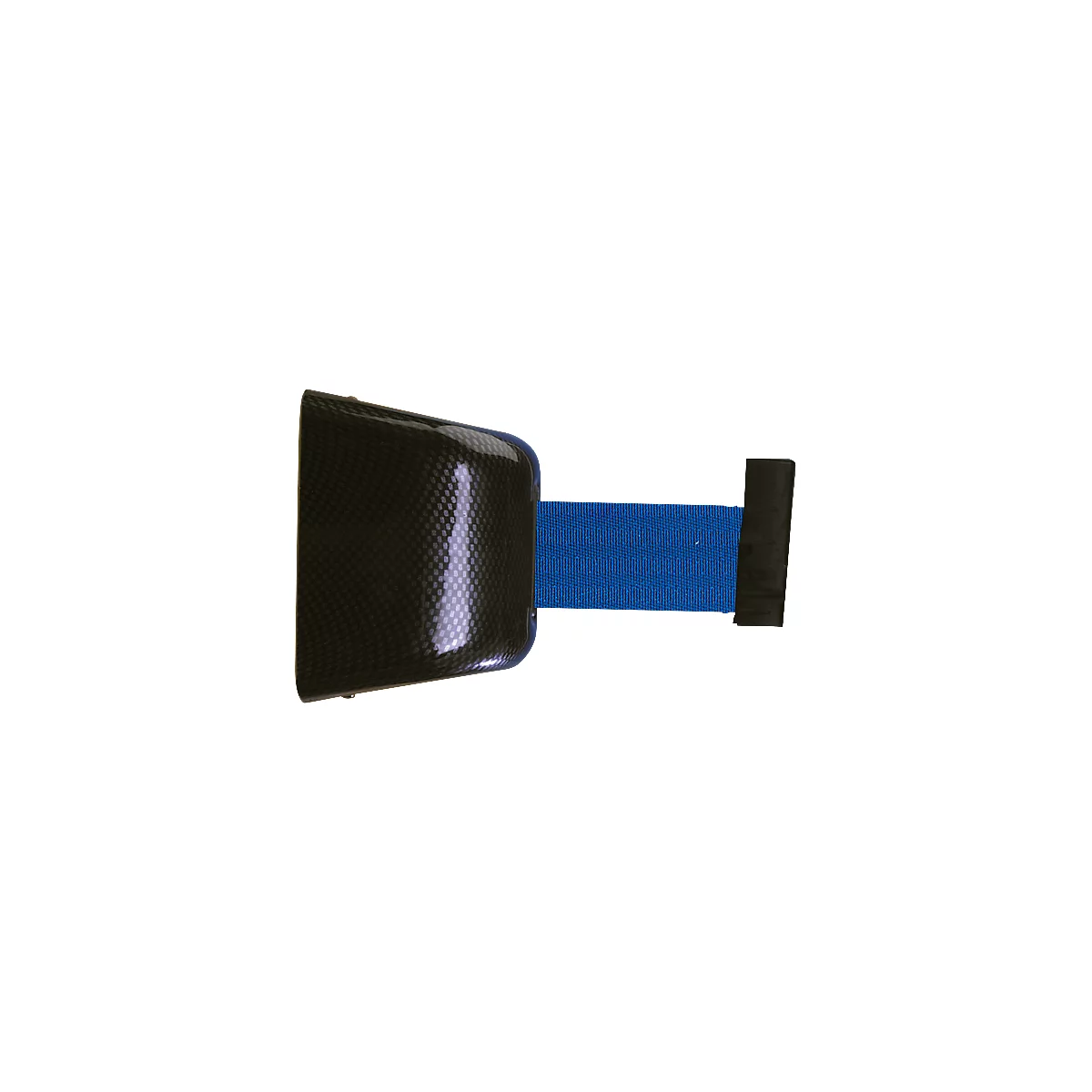 Wand-Gurtkassette, magnethaftend, 8 m, Gurt dunkelblau