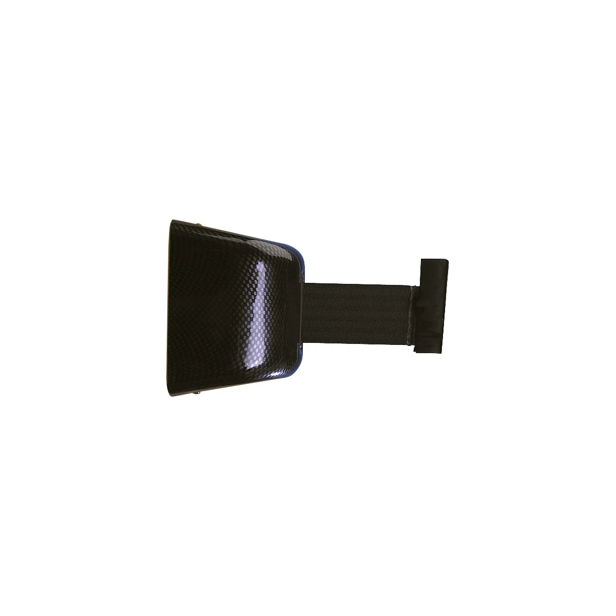 Wand-Gurtkassette, magnethaftend, 8 m, Gurt schwarz