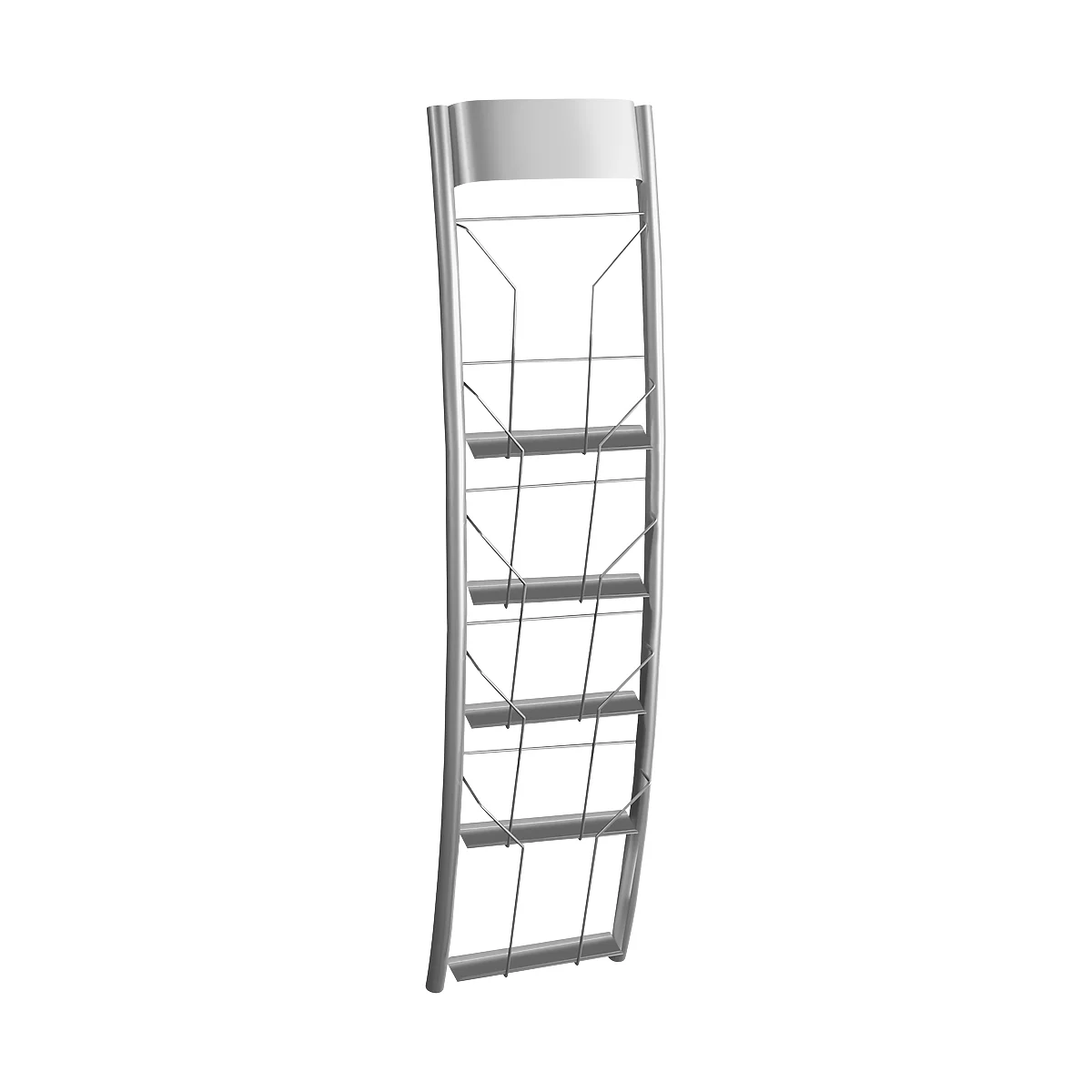 Wandfolderhouder Filio, incl. materiaal voor wandmontage, staal