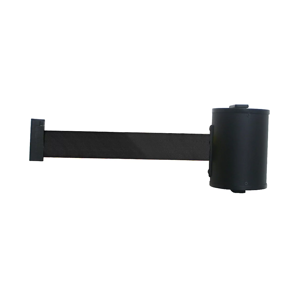 Wandgurtkassette, Schraubbefestigung, 10 m lang, drehbar, schwarz