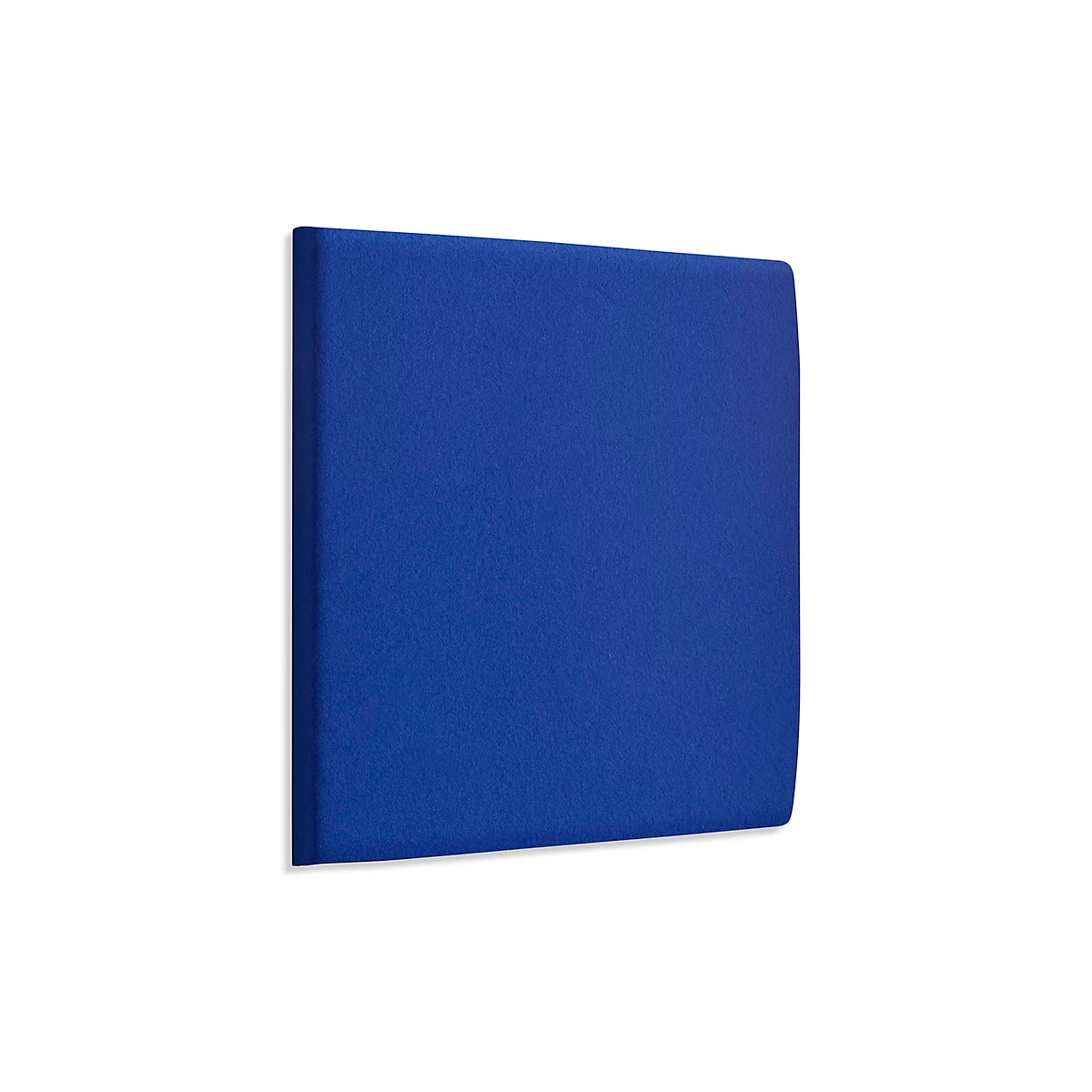 Wandpaneele m. Magnetbefestigung, B 604 x T 604 x H 47 mm, glatte Oberfläche, azurblau