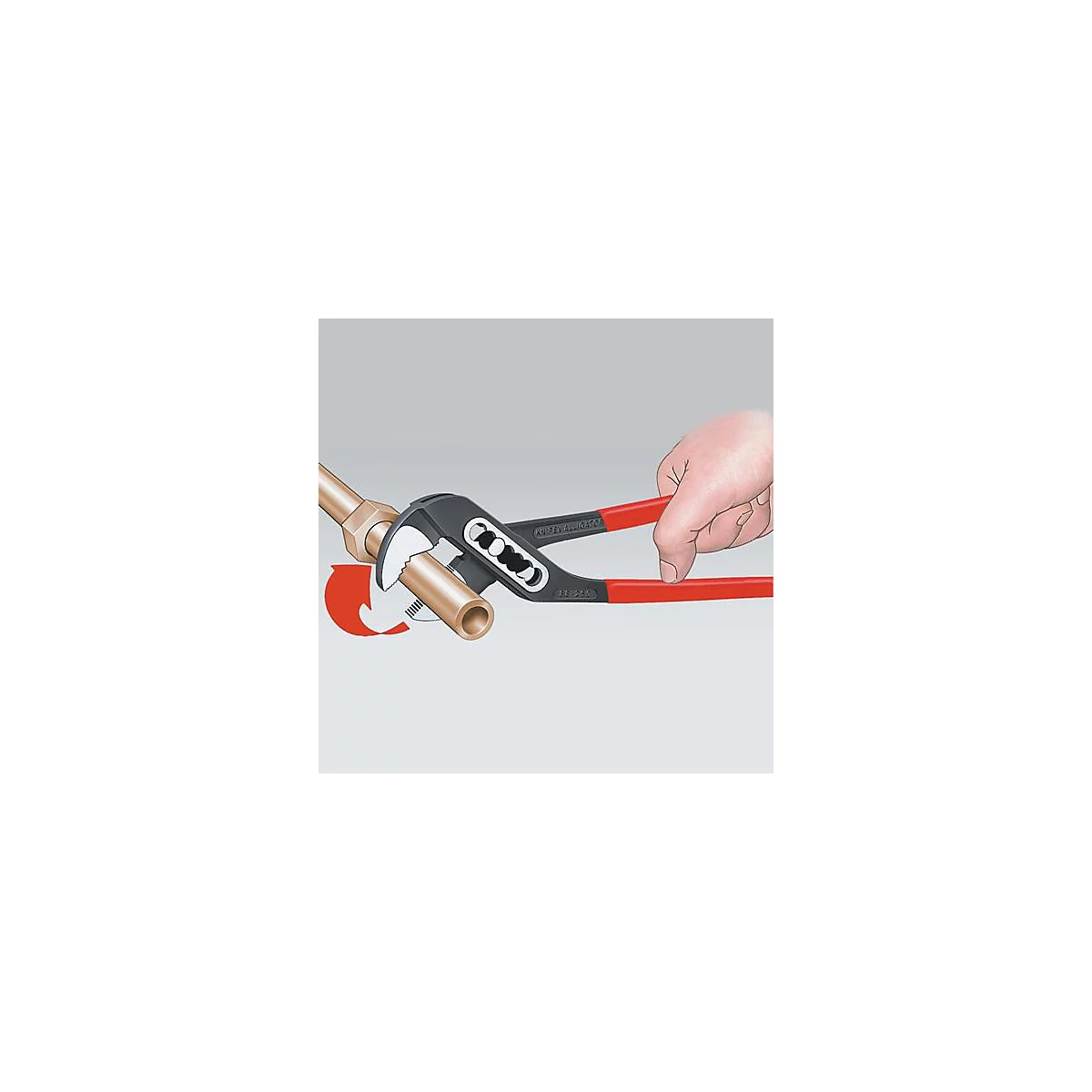 Wasserpumpenzange Alligator® L.180mm Spann-W.36mm