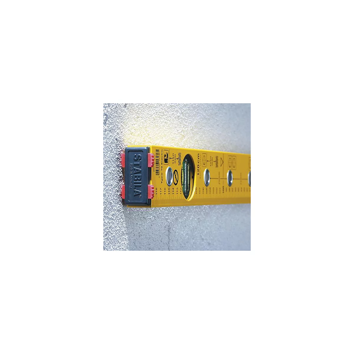 Waterpas 70 Electrisch 43cm Alu.geel ± 0,5mm/m STABILA