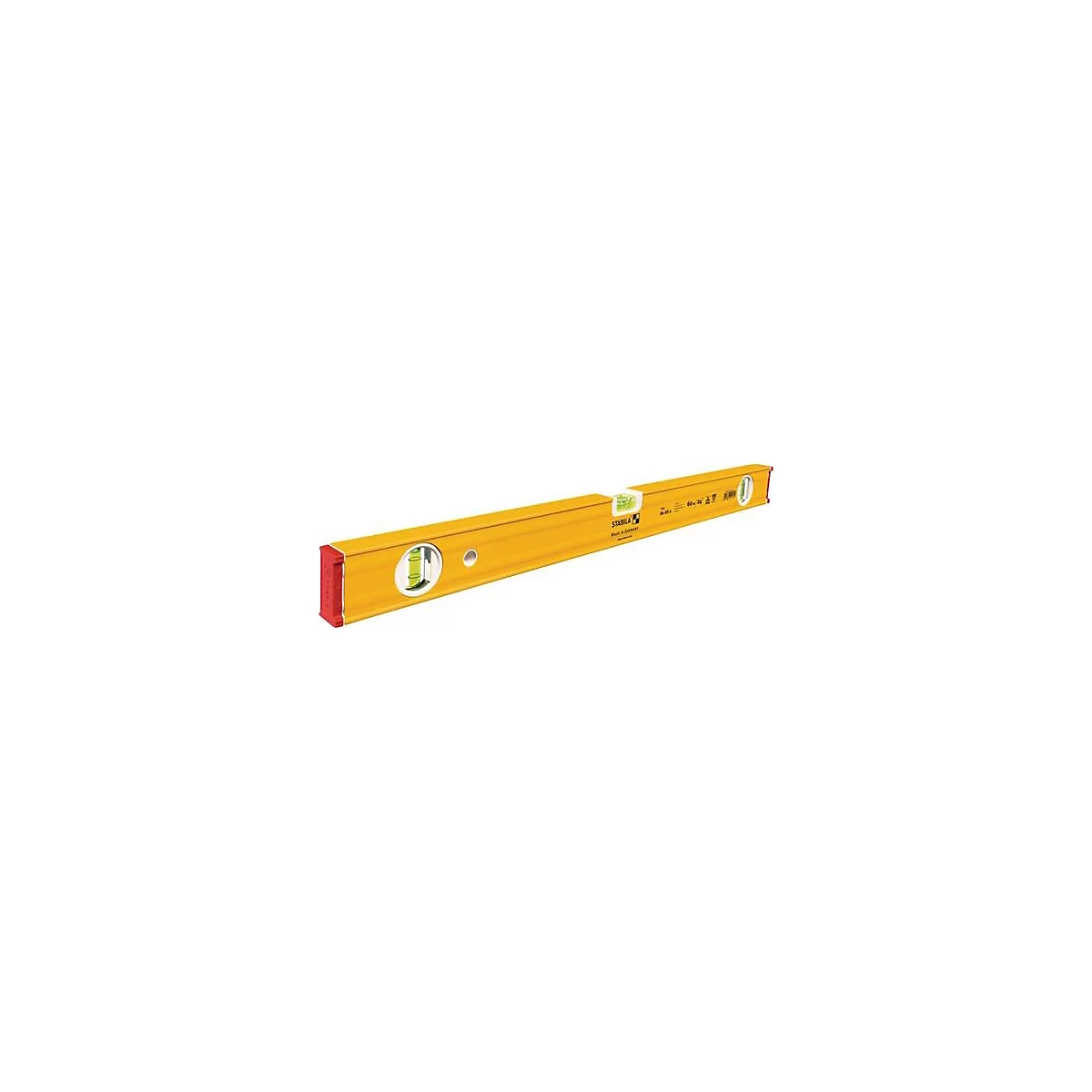 Waterpas 80 AS-2 80cm Alu.geel ± 0,5 mm/m STABILA