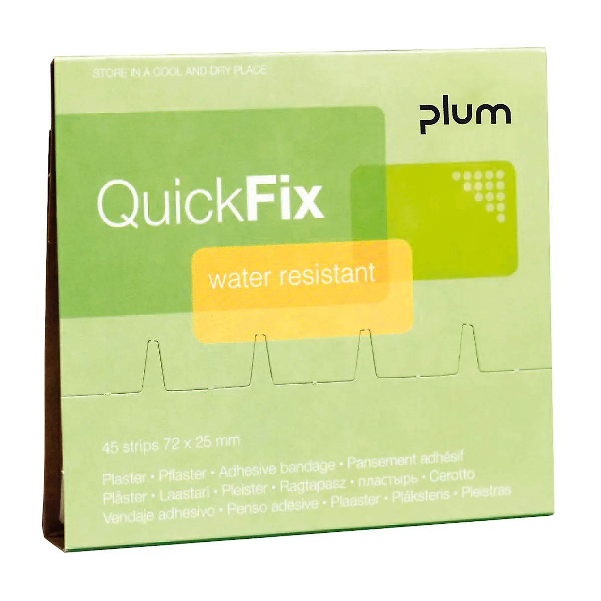 Watervaste pleisters navulpak, voor QuickFix